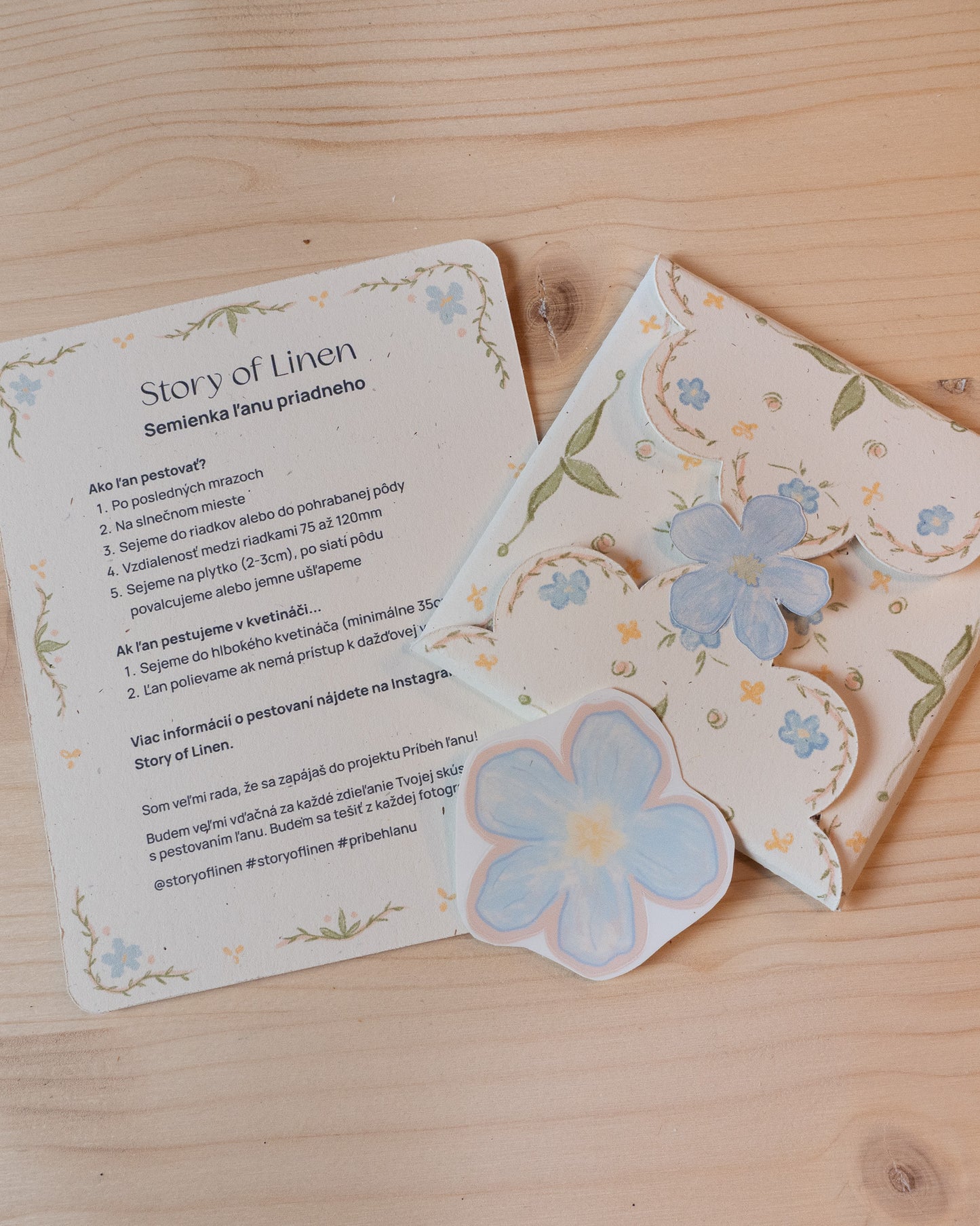 Ľanové semienka - ľan na vlákno