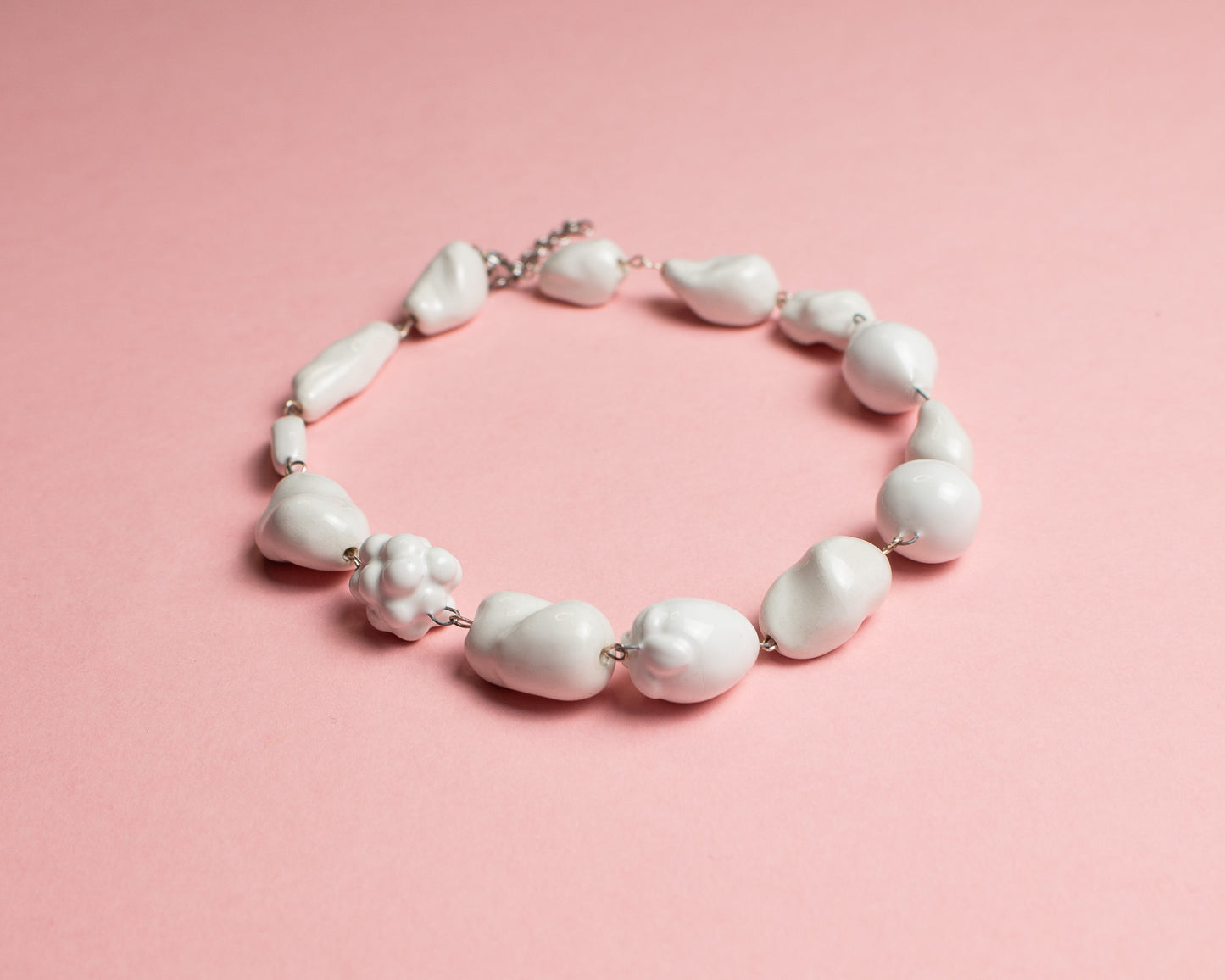 Necklace White Fruits