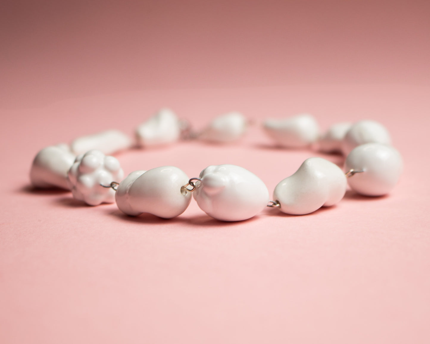 Necklace White Fruits