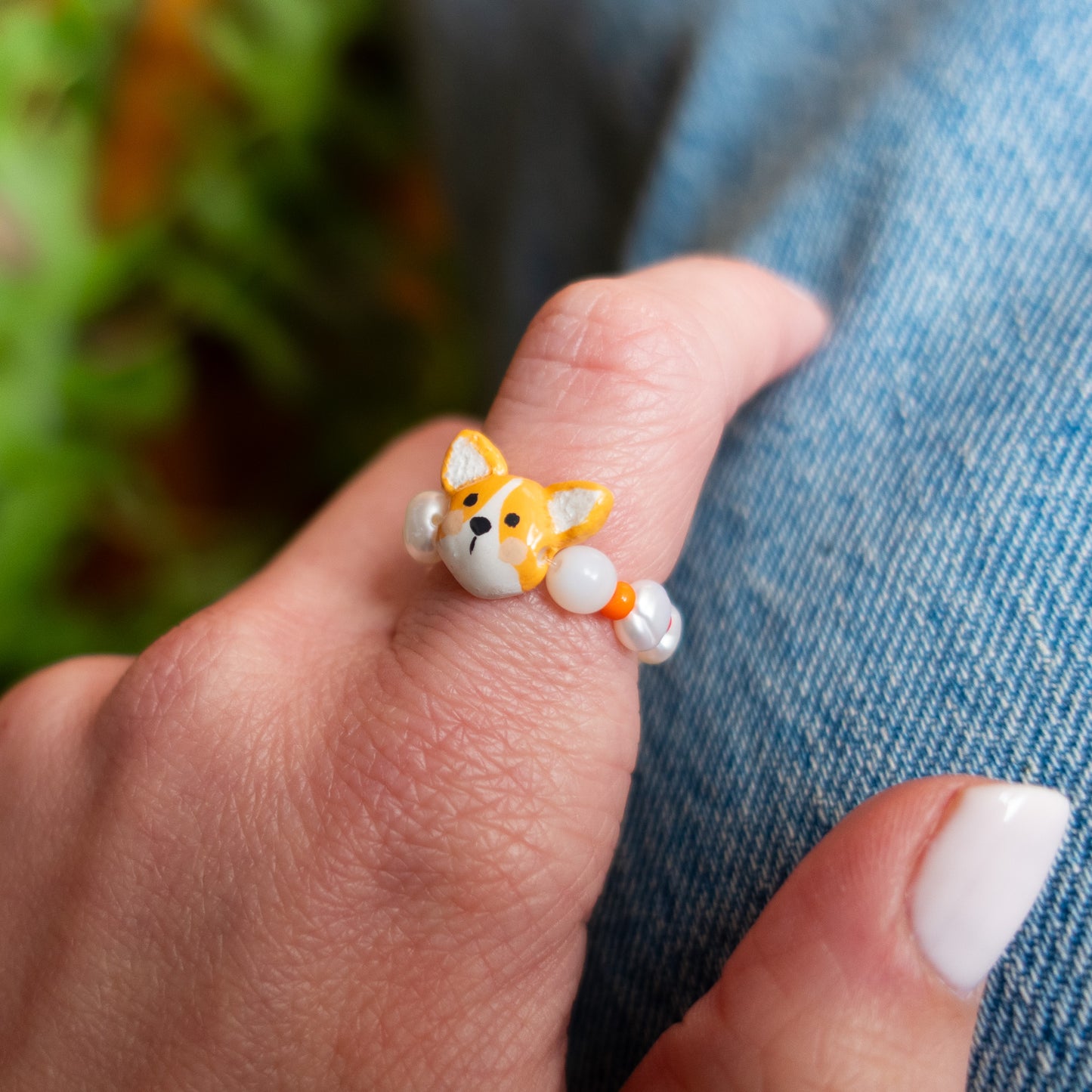 Pearl Ring - Corgi