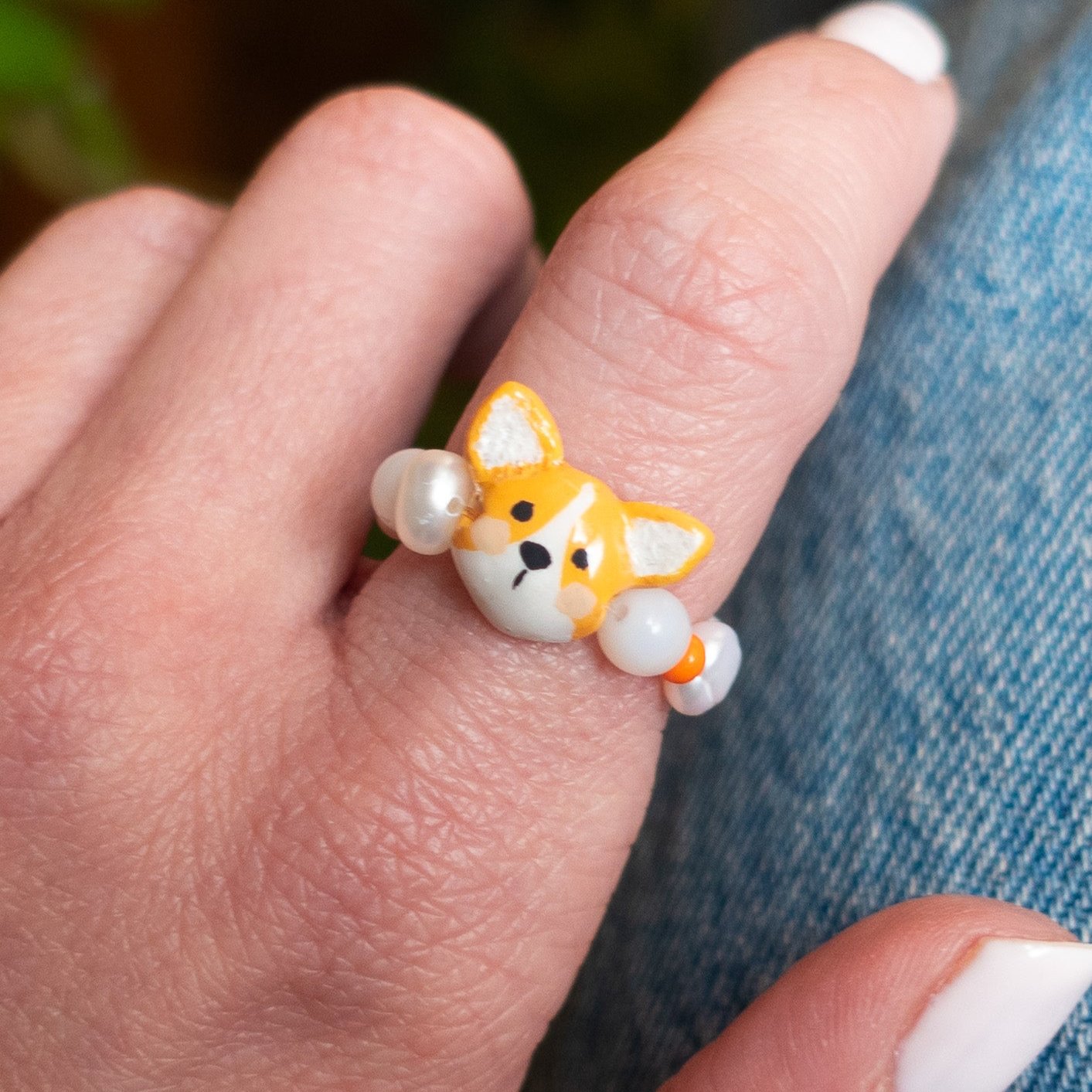 Pearl Ring - Corgi