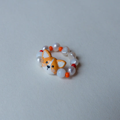 Pearl Ring - Corgi