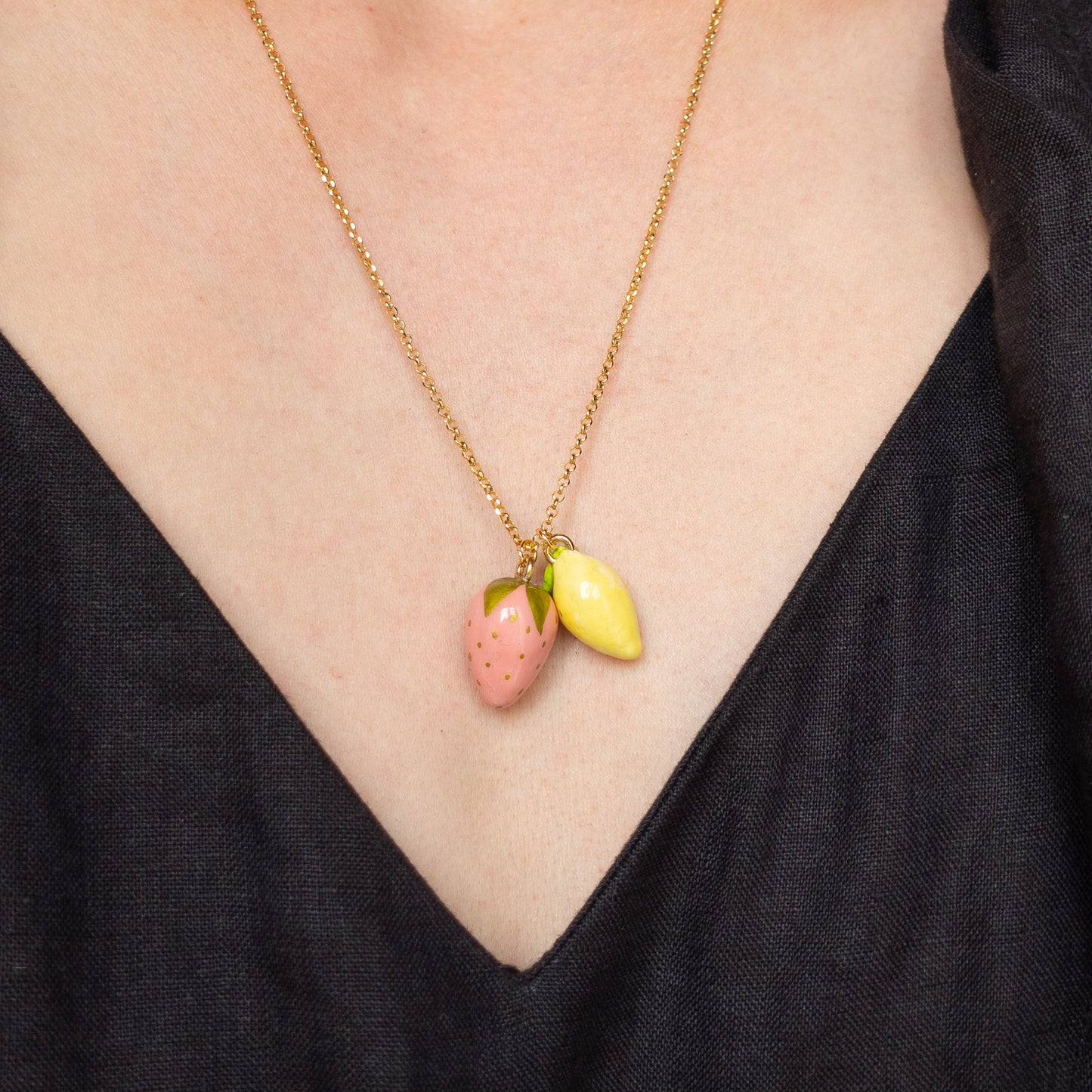 Necklace Fragola & Limone