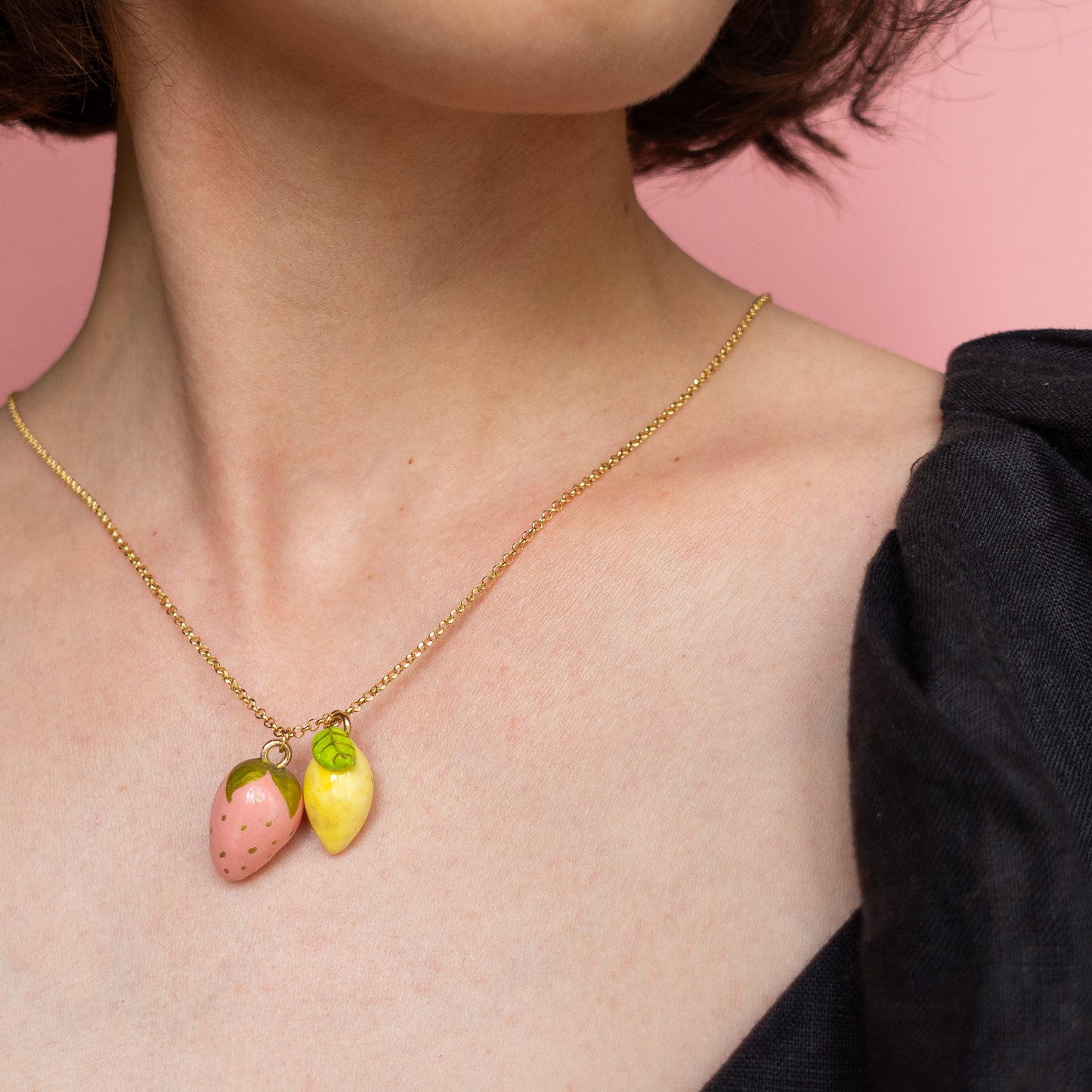 Necklace Fragola & Limone