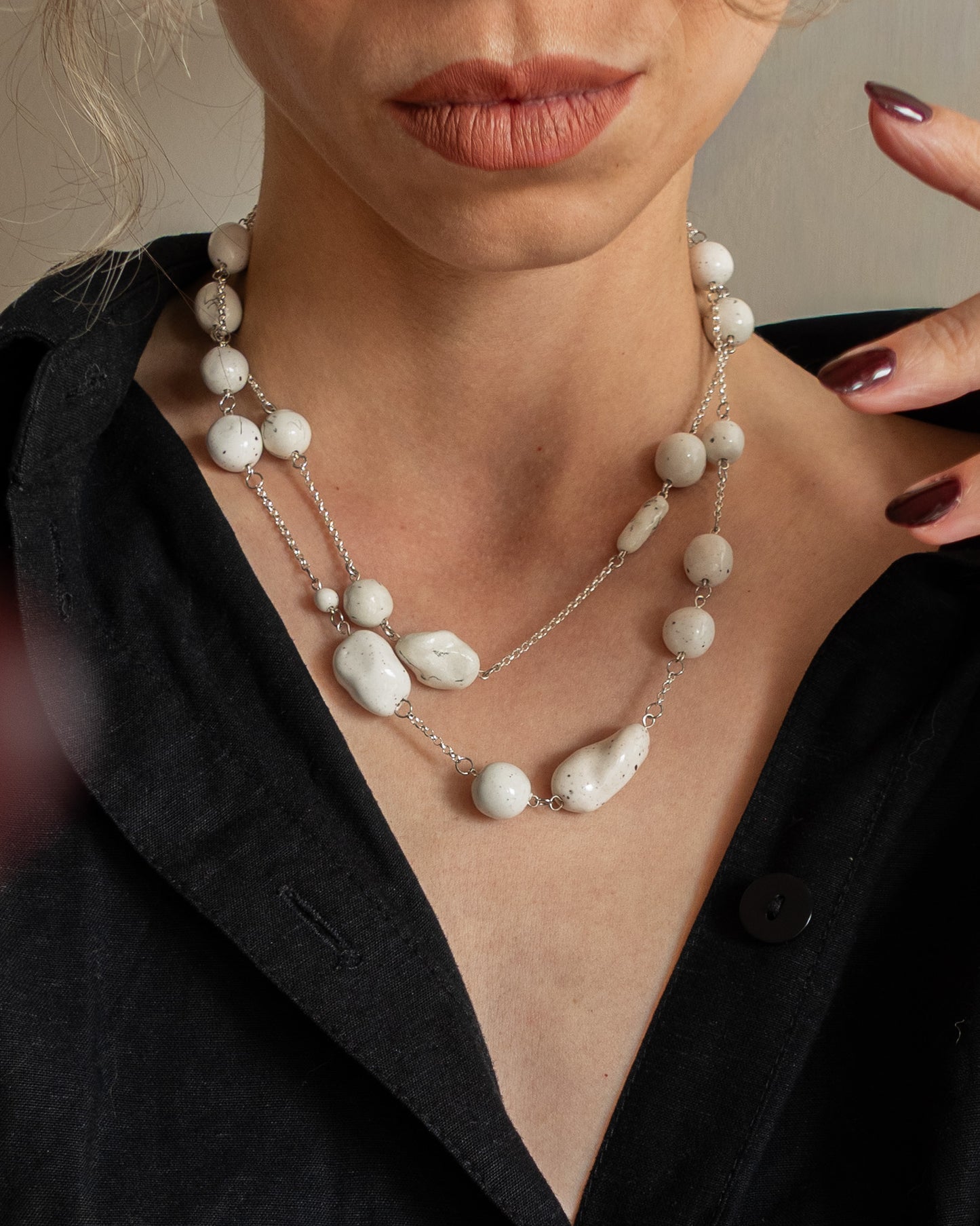 Desert Dust & Line Dust Necklaces