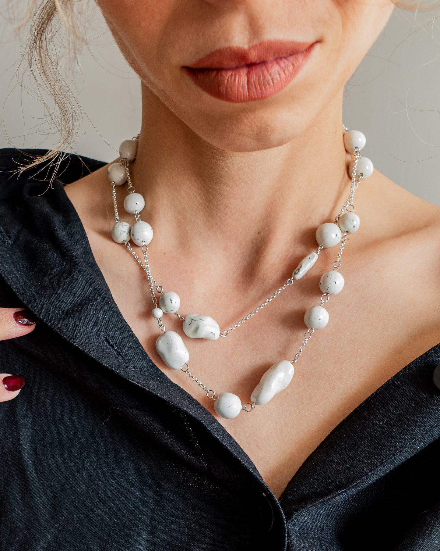 Desert Dust & Line Dust Necklaces