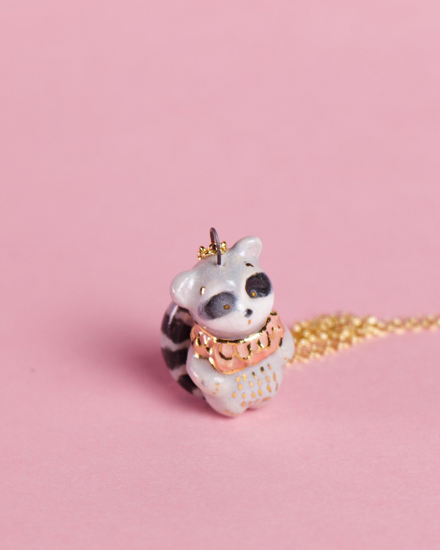 Náhrdelník - medvedík čistotný Tomy