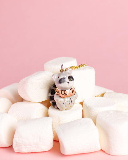 Náhrdelník - medvedík čistotný Tomy