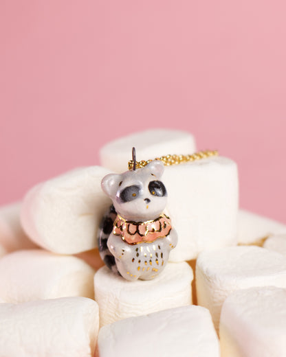 Náhrdelník - medvedík čistotný Tomy