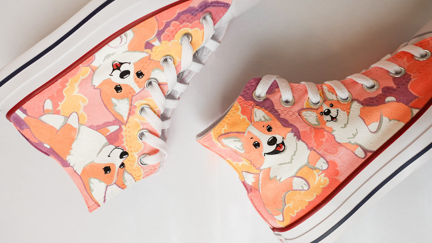 Corgi Custom Shoes